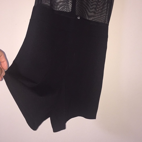 💣GS LOVE Sleeveless Black Mesh Romper 💣 - Picture 2 of 6